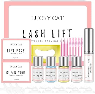 Lash Lift Kit Eyelash Perm Kit Professional Lash Lift for Perming,Curling and Lifting Eyelashes| Salon Grade Supplies for Beauty Treatments|Includes Eye Shields|Pads and Accessories