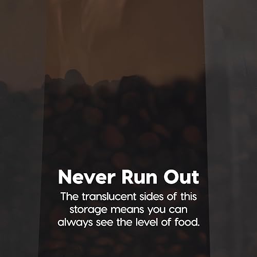 Miniatura 10 de Iris Premium Pet Almacenamiento de Alimentos hermético), color negro