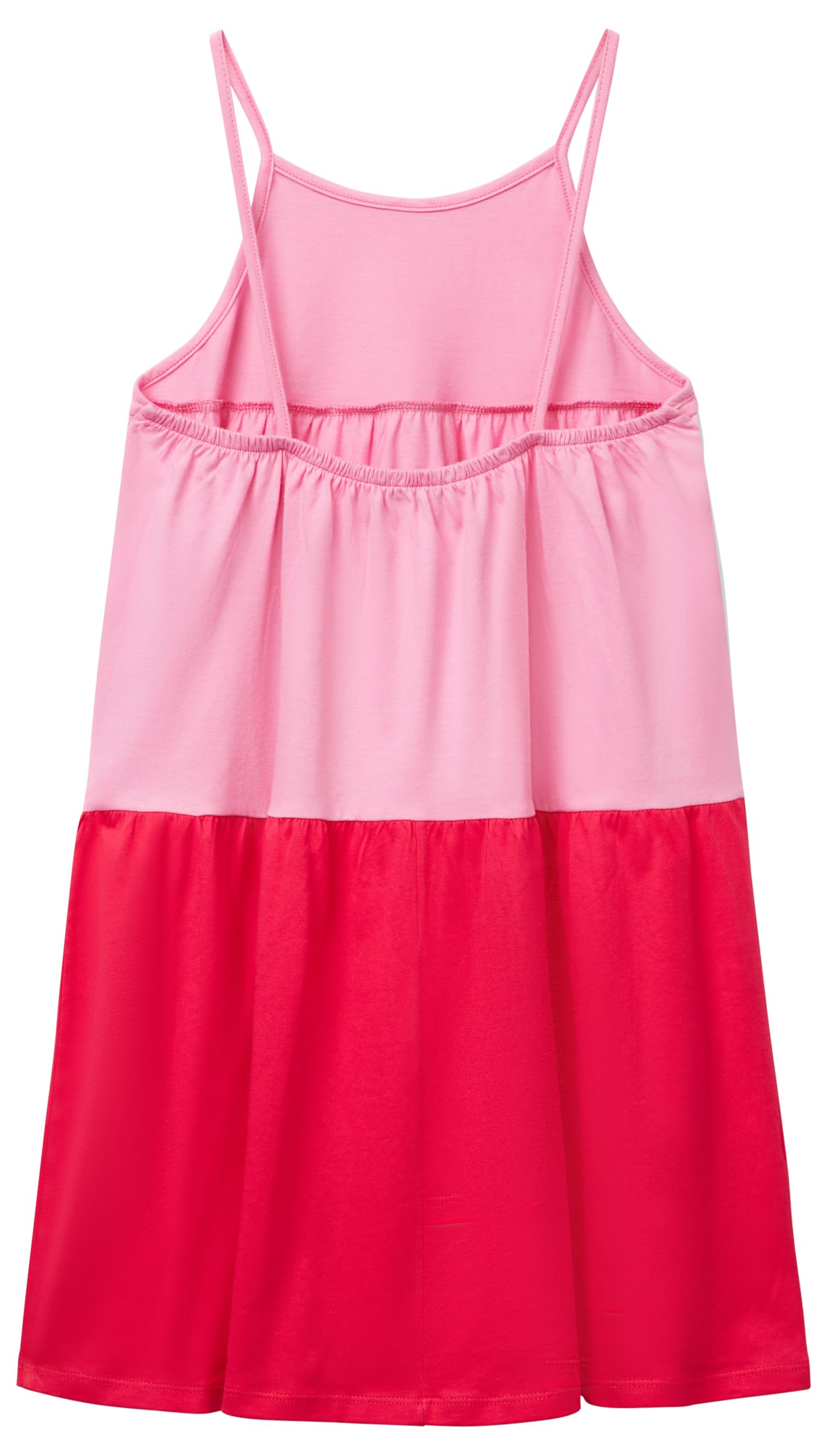 United Colors of Benetton Vestito 30960v00f Salida de baño, Rosa, 120 cm Niñas y niñas