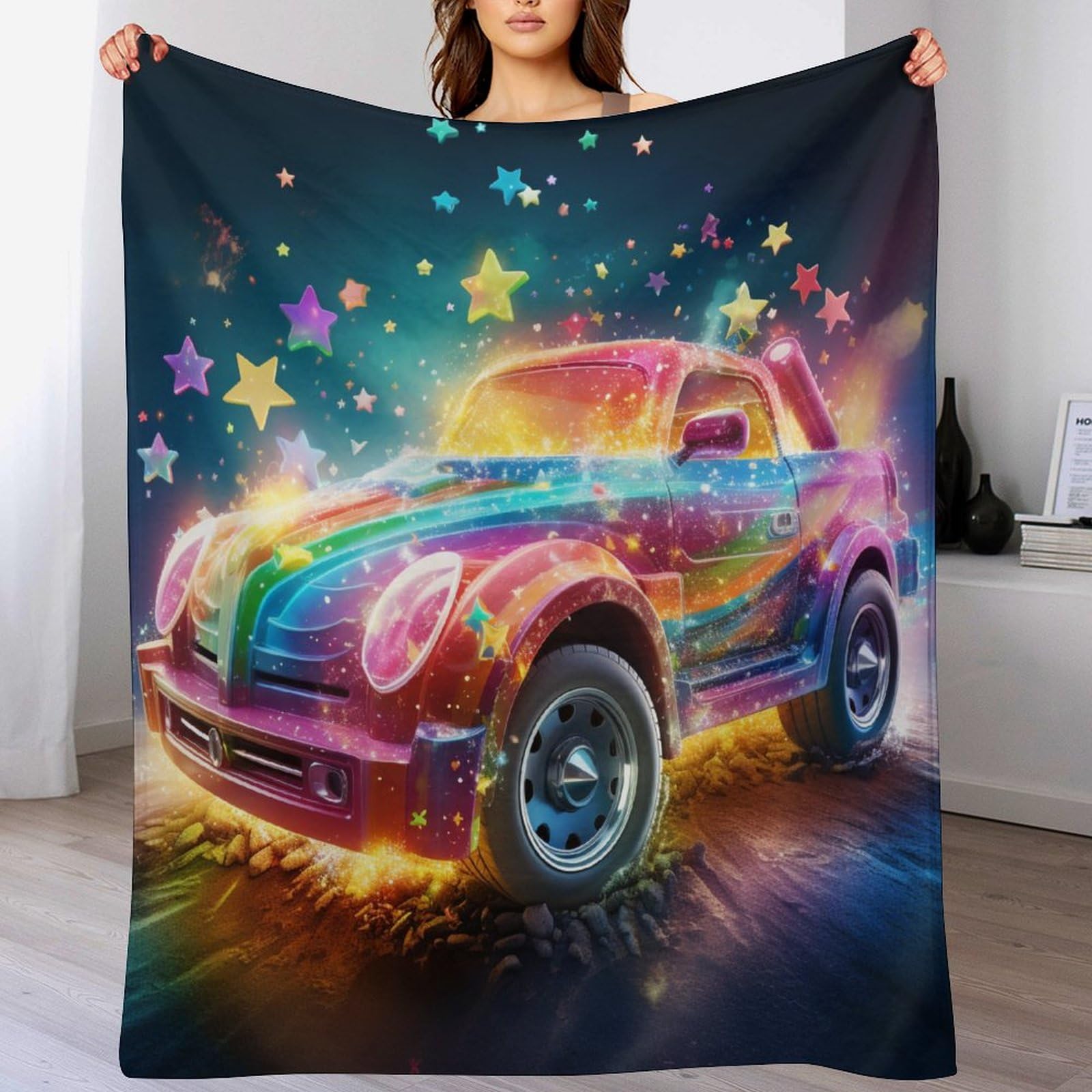 Couverture polaire 180x200cm, linge de lit et couvre-lit flannel doux
