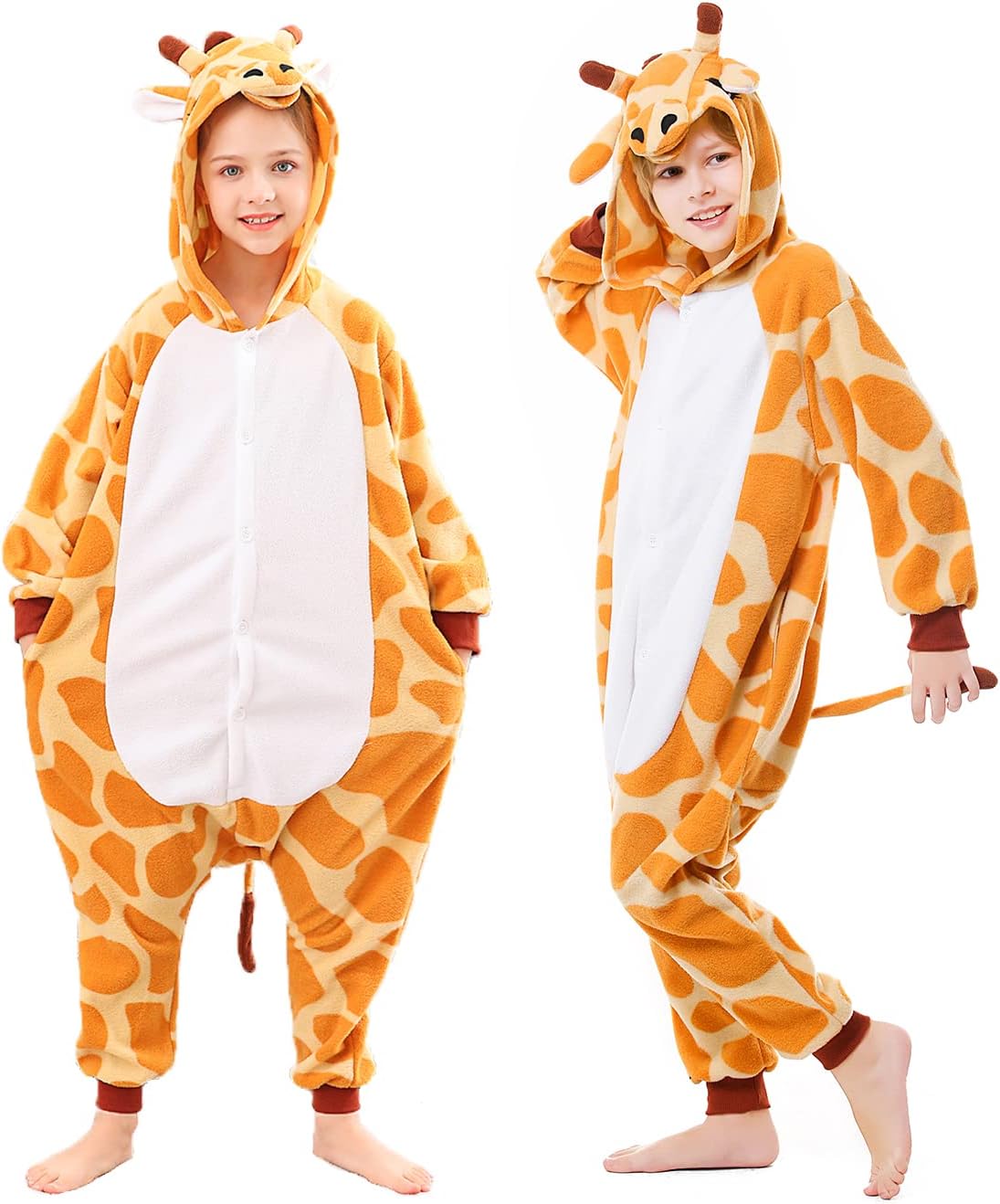 CANASOUR Unisex Anime Halloween Kids Onesie For 4T Girls Boys One Piece Christmas Pajamas Costume Party Cosplay Pyjamas