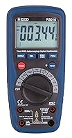 Vista 1 de REED Instruments R5010 Multímetro digital impermeable True RMS, azul/negro