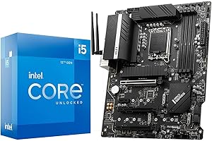 MSI PRO Z690-A Motherboard & Intel Core i5-12600K Desktop Processor Bundle