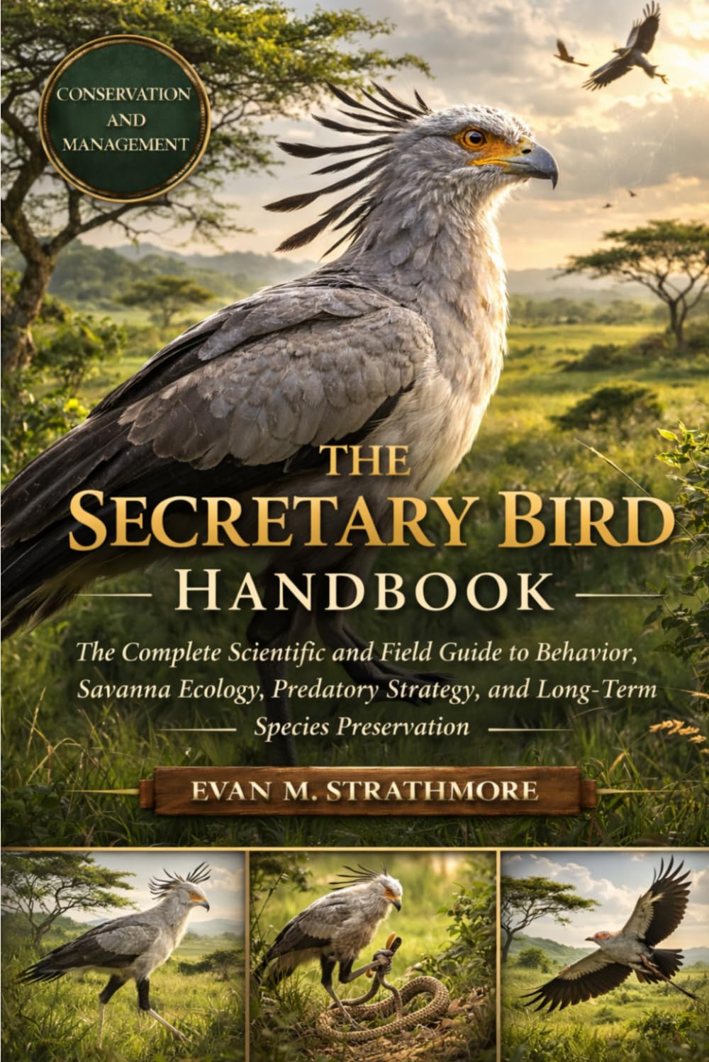 THE SECRETARY BIRD HANDBOOK: The Complete Scientific and Field Guide to Behavior, Savanna Ecology, Predatory Strategy, and Long-Term Species Preservation