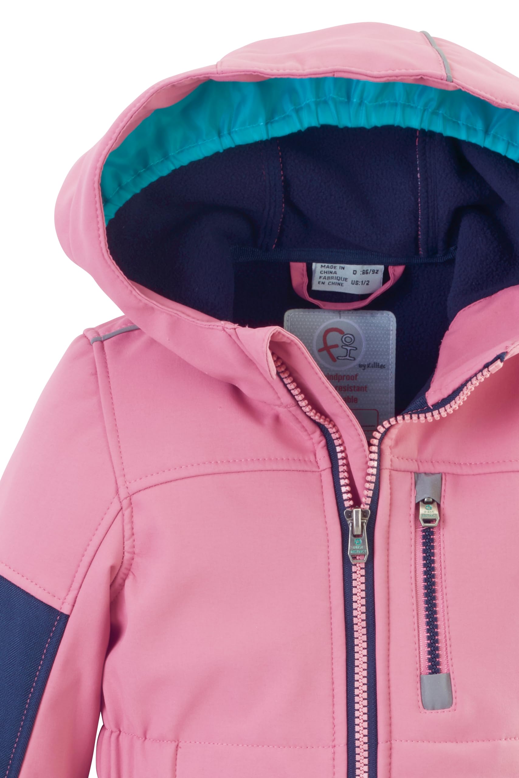 Killtec Mädchen Fiow 35 Mns Onpc Softshell Overall mit Kapuze (1er Pack)