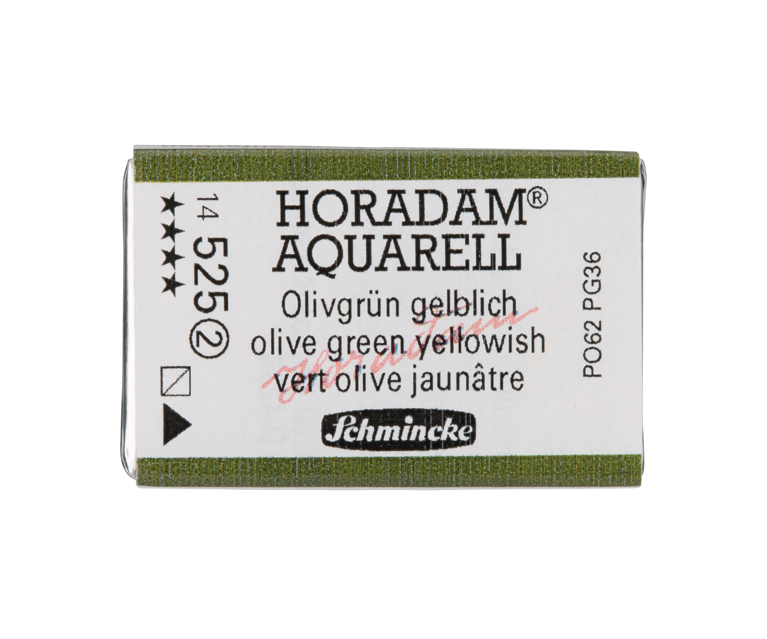 Schmincke - HORADAM® AQUARELL - finest artists' watercolours, 487 Cobalt blue light, 14 487 044, 1/2 pan — view 348