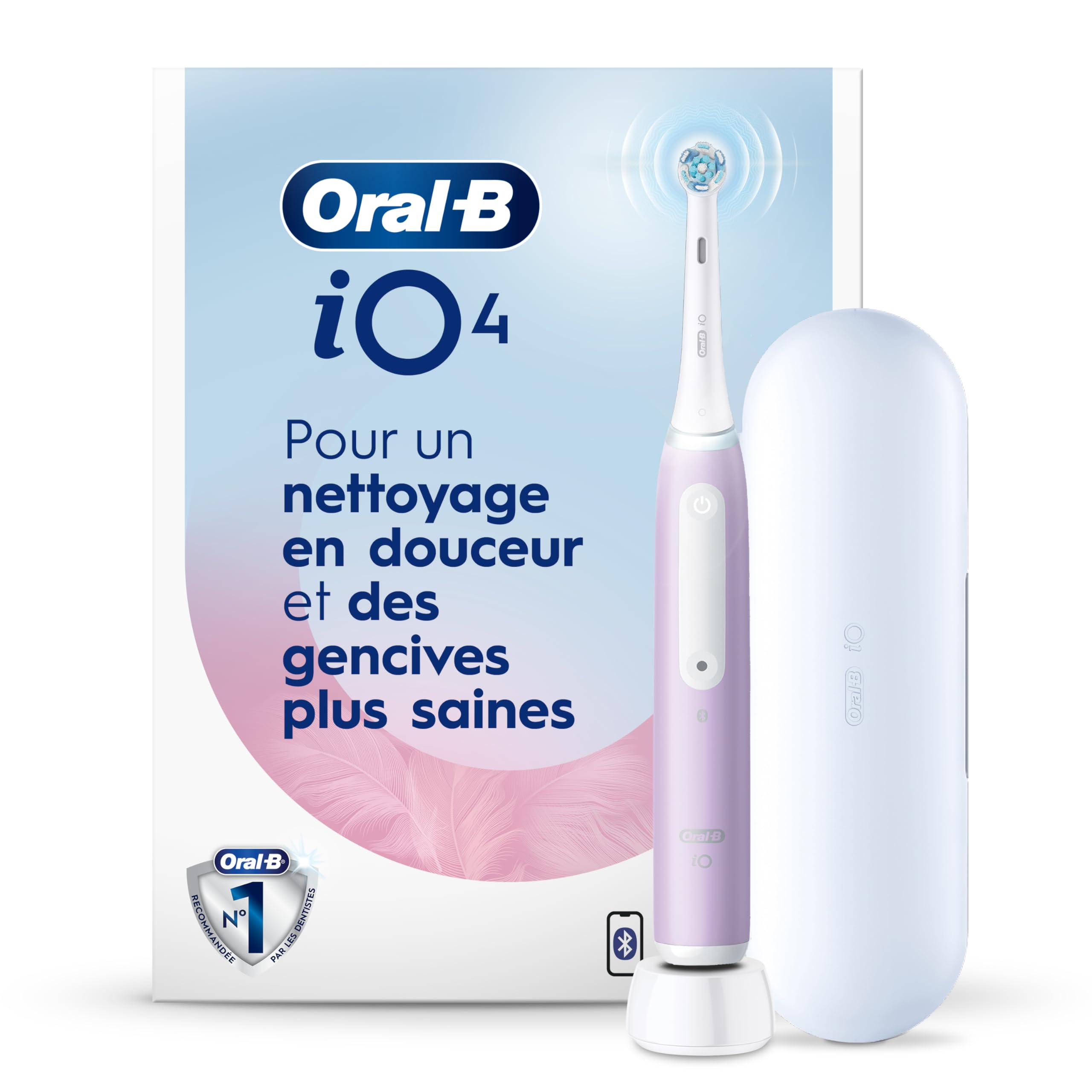 Oral-B iO4 Electric Toothbrush, for a Gentle Clean and Healthier