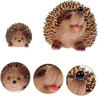 Vista 7 de GANAZONO 2 figuras en miniatura para decoración del hogar, adornos de escritorio para bonsái y juguete de niño y niña, lindas decoraciones