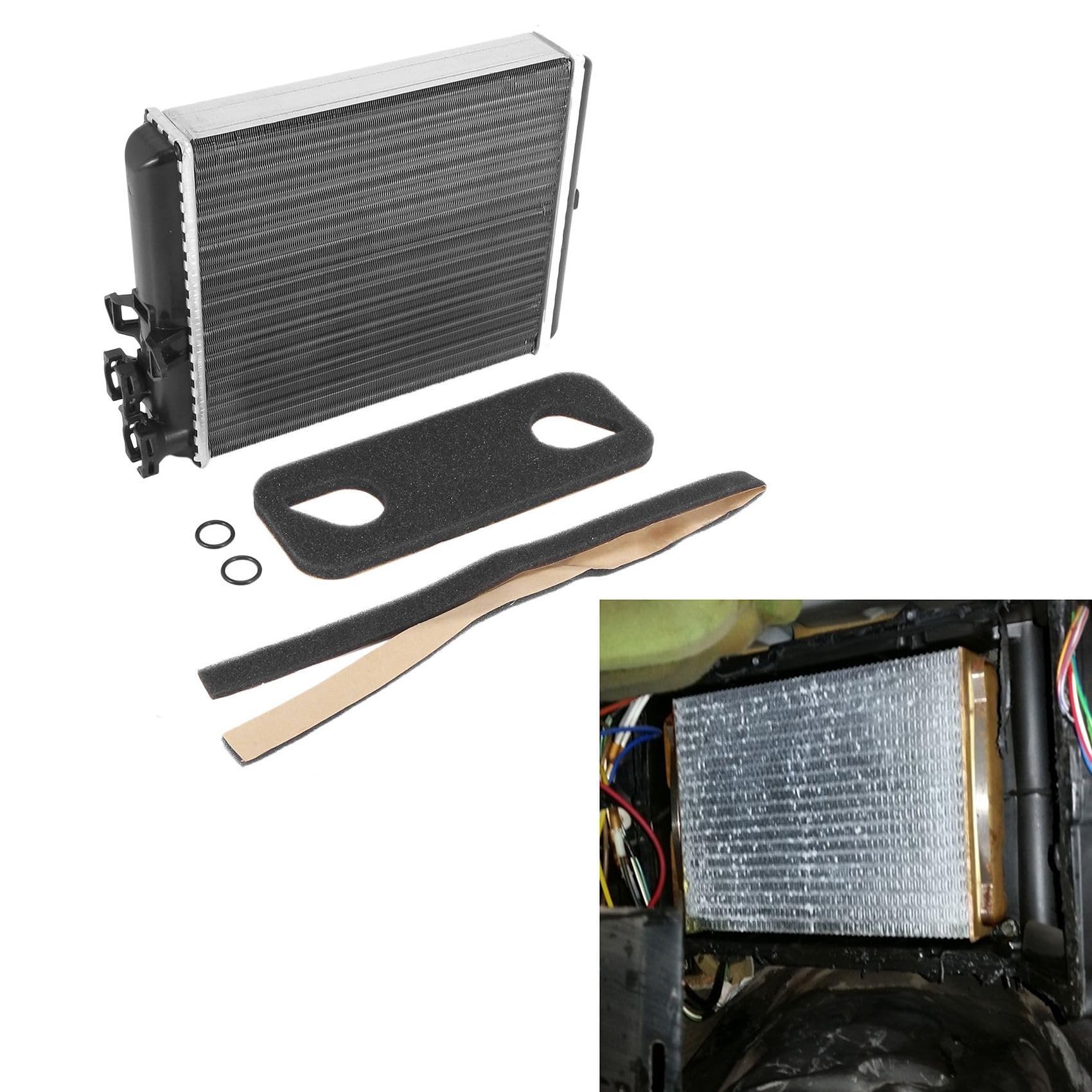 núcleo calefactor vehículo Compatible con Volvo S80 V70 XC70 1999 2000 2001 2002 2013 núcleo de calentador de aire acondicionado 9171503 núcleo de calentador automático