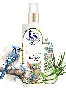 Anti-Tick Flea Cocktails Bird Spray For Ticks, Lice, Fleas, Anti-Itching | Soft & Conditioned Coat –Allergy Free Tick Repellent | Waterless Tick Shampoo For All Cocktails Bird Breed -200ml