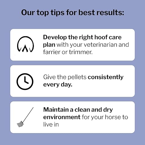 Miniatura 6 de Formula 707 Suplemento equino de la salud de la pezuña, tarro de 2.5 lb  Biotina, aminoácidos y minerales para mejorar y apoyar las pechas de