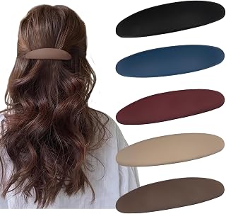 Pack of 5 Women's Automatic Hair Clips for Thin and Thick Hair, Vintage French Clip…