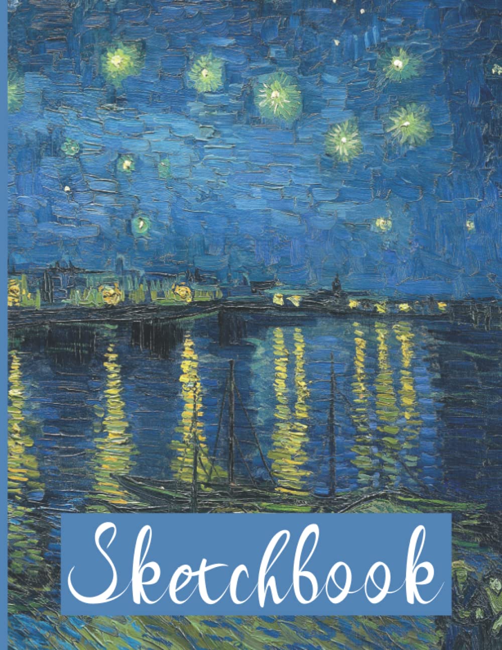 Vincent Van Gogh Sketchbook: Mixed Media Sketchbook for Drawing 90 GSM 100 Sheet Sketchbook Thick Paper - Xl Sketchbook Aesthetic - Unlined Sketchbook ... for Oil Pastels - Sketchbook Colored Pencils