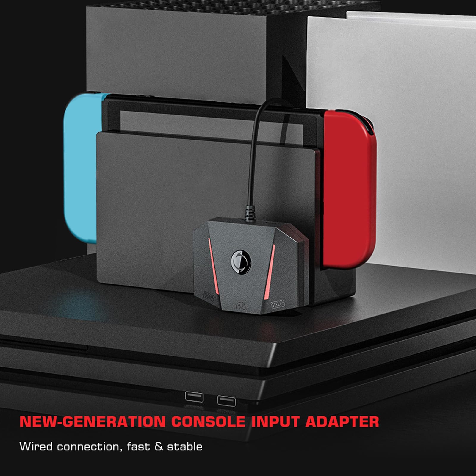 Crossing Platform Tastatur Maus Konverter Precisions Gaming Adapter Gaming Zubehör Einfache Installation