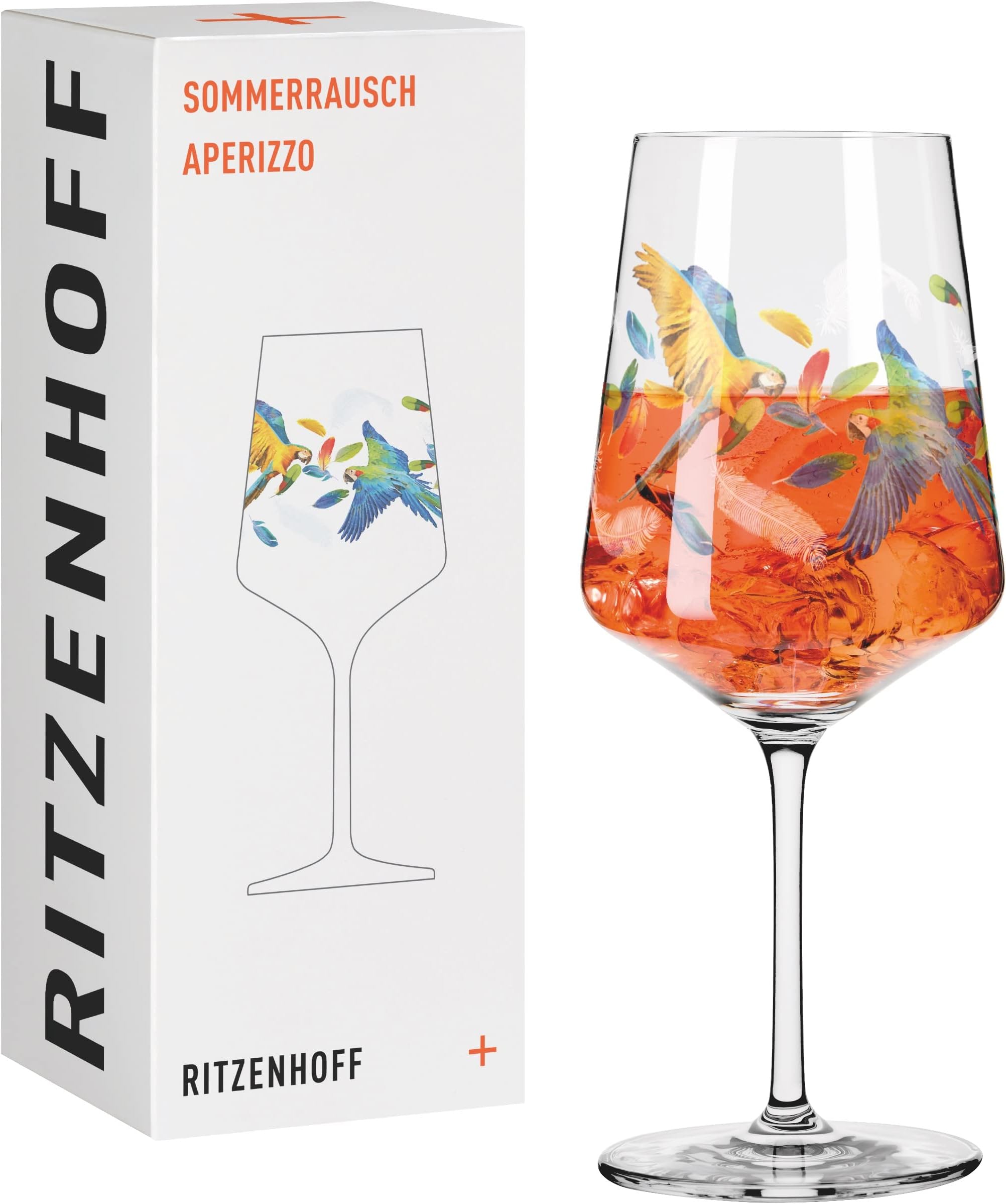 Ritzenhoff 6111010 Weißwein- und Wasserglas Set - Serie Sternschliff - 12 Stück für 400 ml