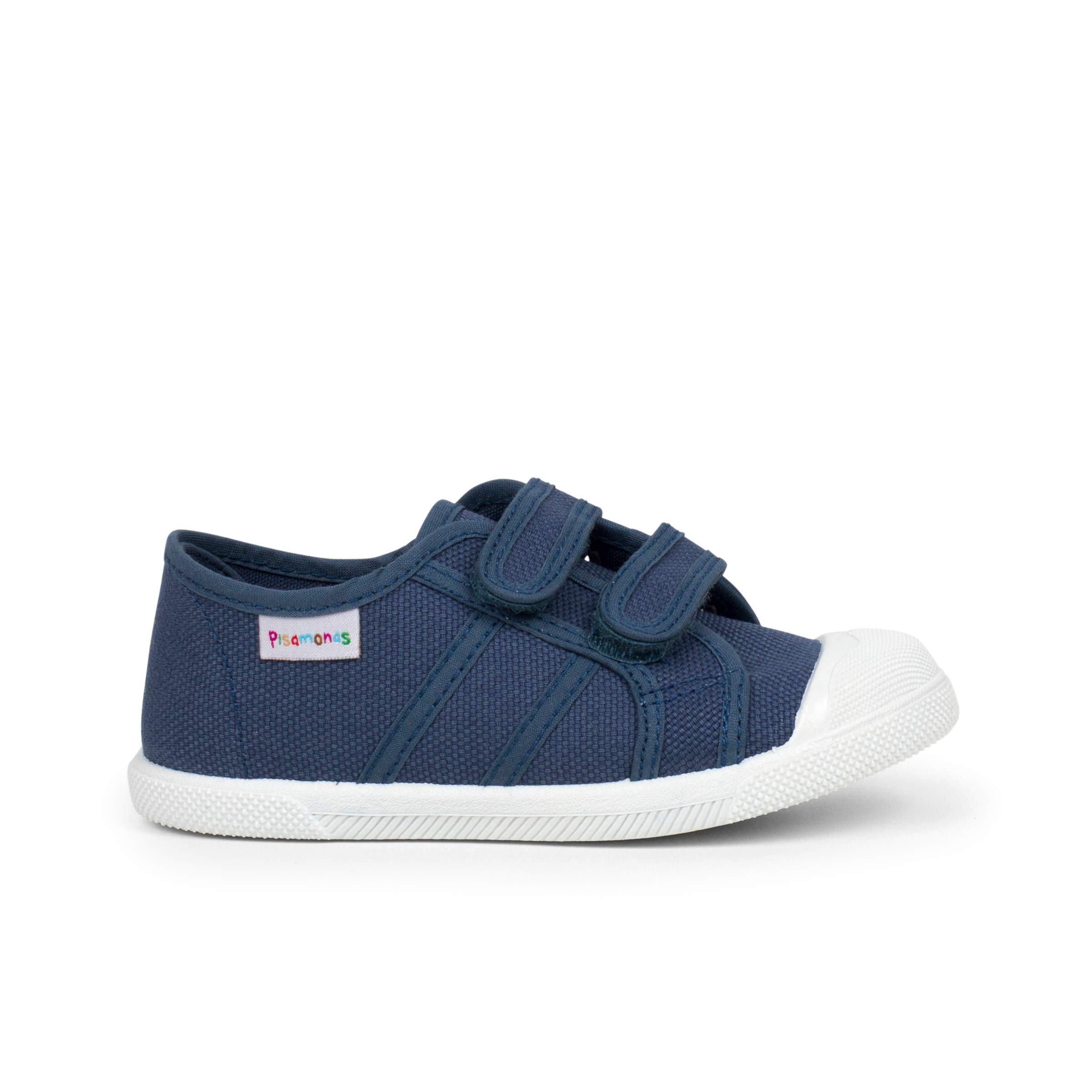 Pisamonas Zapatillas Niños Lona Tiras adherentes