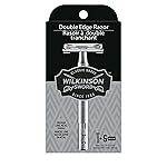 Wilkinson Sword Double Edge Razor for Men With 5 Double Edge Razor Blades Refills