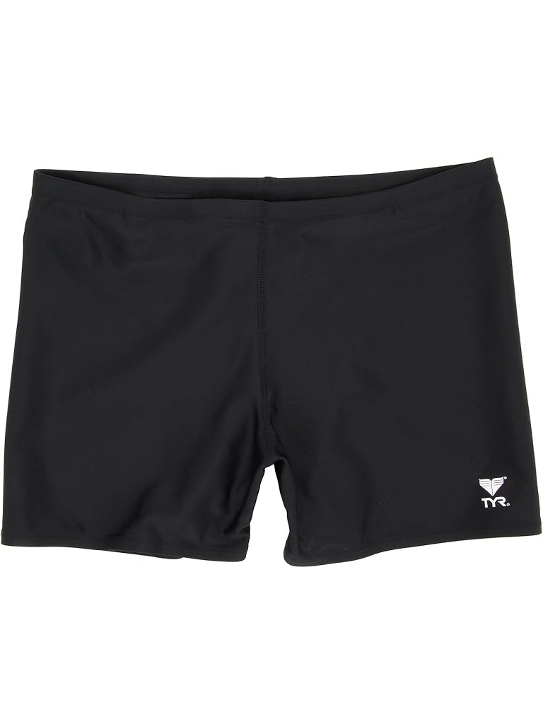 Black TYR Male Solid Square Leg