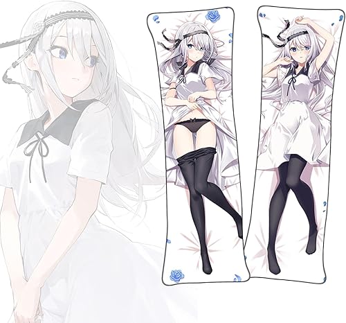 Dakimakura Shirogane KeiKaguya-sama El amor es guerraAnime Dakimakura Funda de almohada corporal de doble cara 15.7 inx47.2 in-2-WT Shirogane Kei