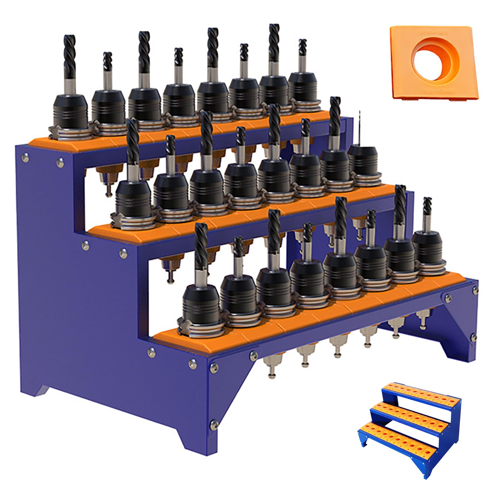 Amazon.co.jp: ツールワゴン 工具の保管 3段 ツールカート CNC