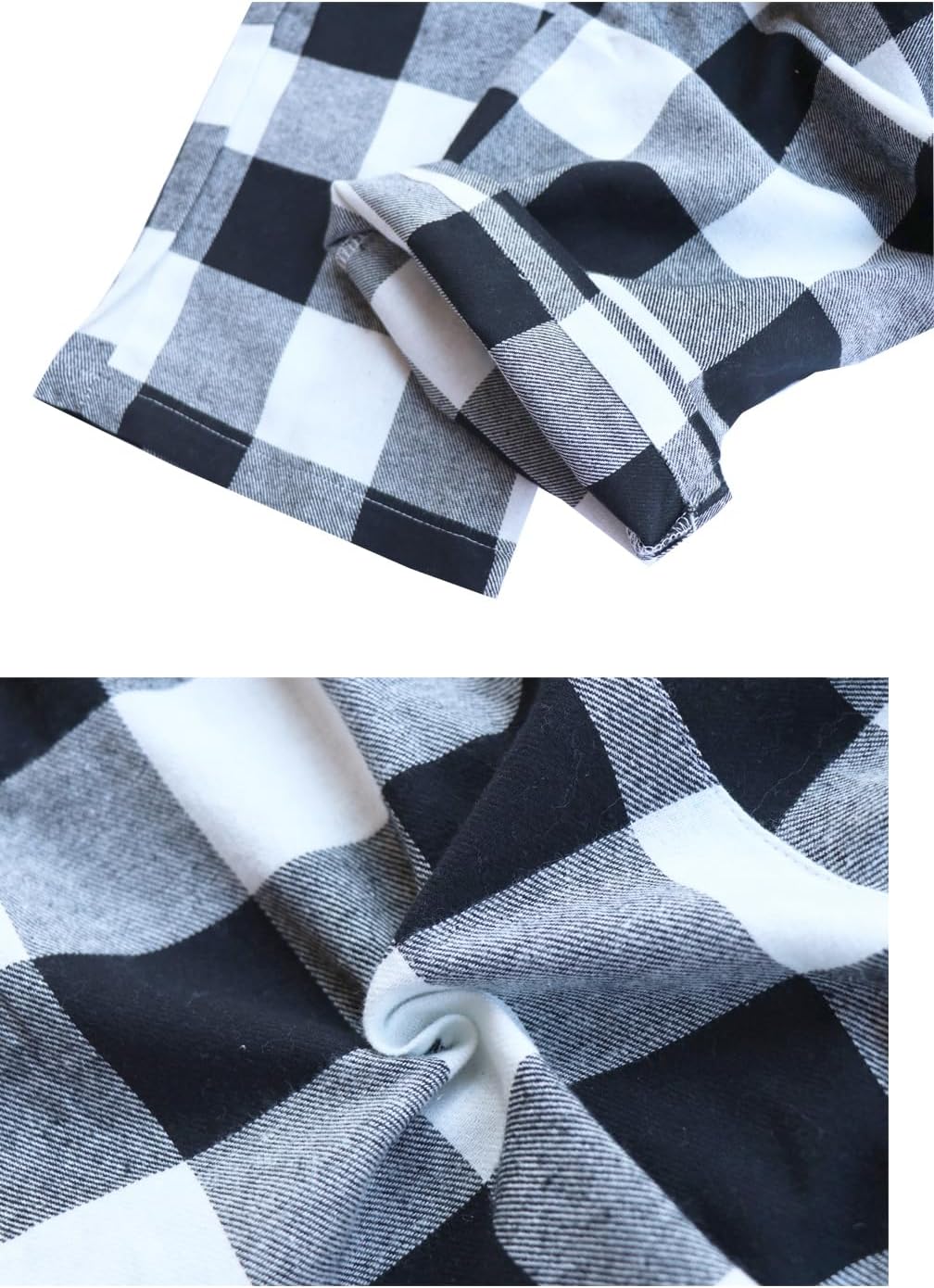 Big Boy's Cotton Plaid Pajama Pants Lounge Long Pants Loose Size 8 10 12 14 16