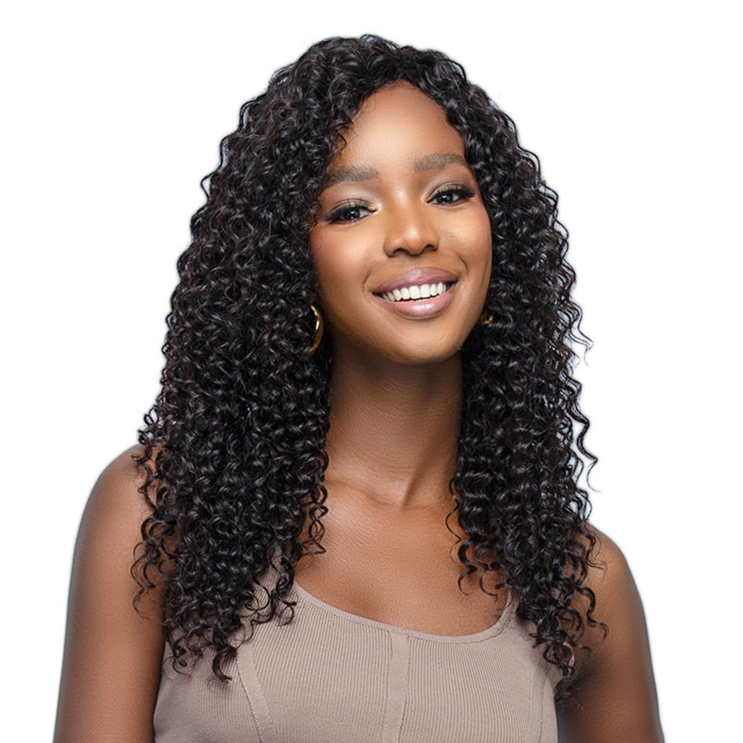 BOBBI BOSS Unprocessed Human Hair Wig MH1344 Iyana (NATURAL)