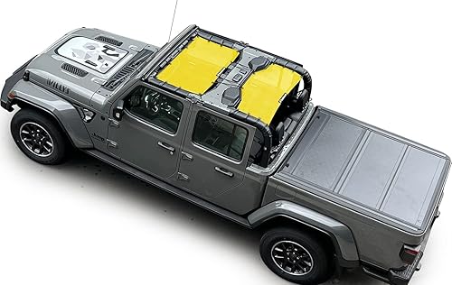 Miniatura 18 de Shadeidea - Parasol para capota de automóvil, parte delantera y trasera, funda de malla de color gris, bloqueador ultravioleta con bolsa