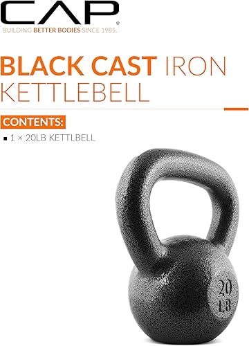 Miniatura 2 de CAP Barbell Pesa rusa de hierro fundido opciones recubiertas, individuales y juegos, múltiples opciones de peso