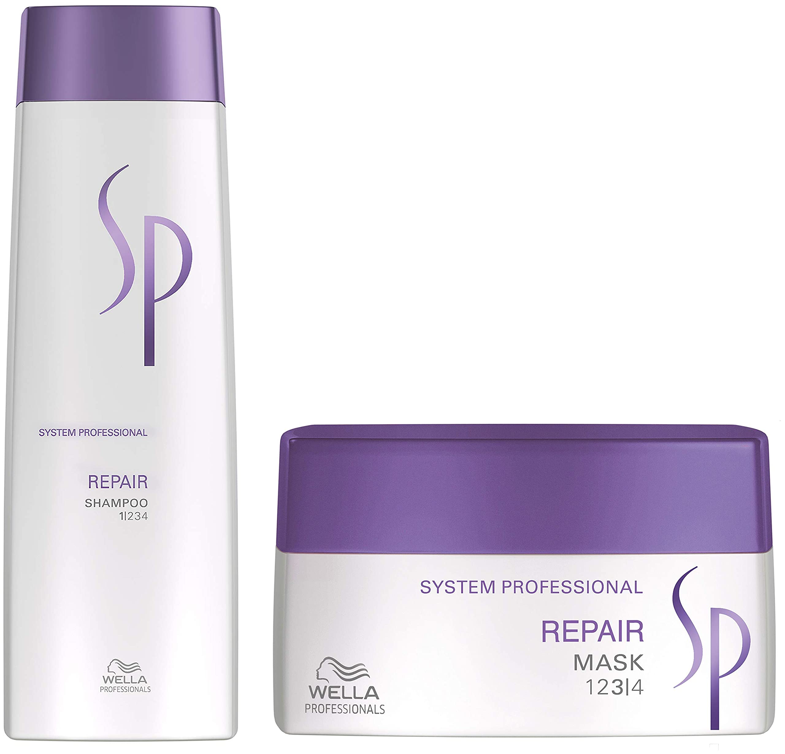 Wella Professionals SP Repair Shampoo for Damaged Hair 250 ml and Repair Mask For Damaged Hair 200 ml Combo-image-2