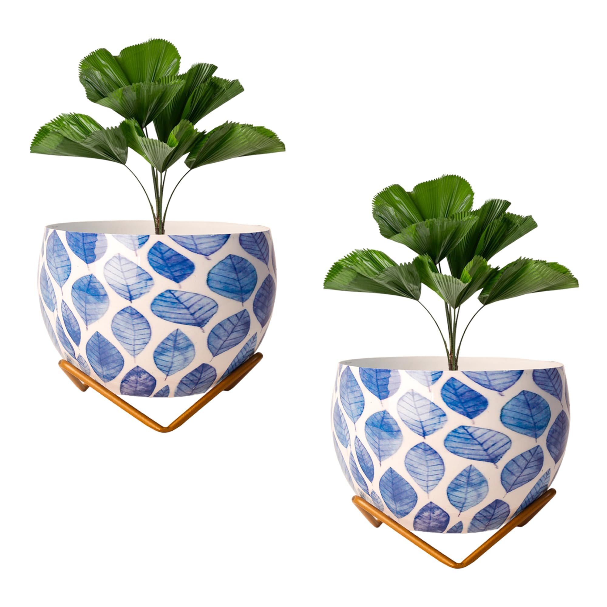Metal Flower Vase Planter - Elegant Home Décor -22