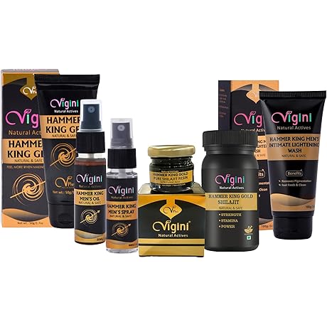 Vigini Hammer King Natural Performance Pack for Energy & Stamina