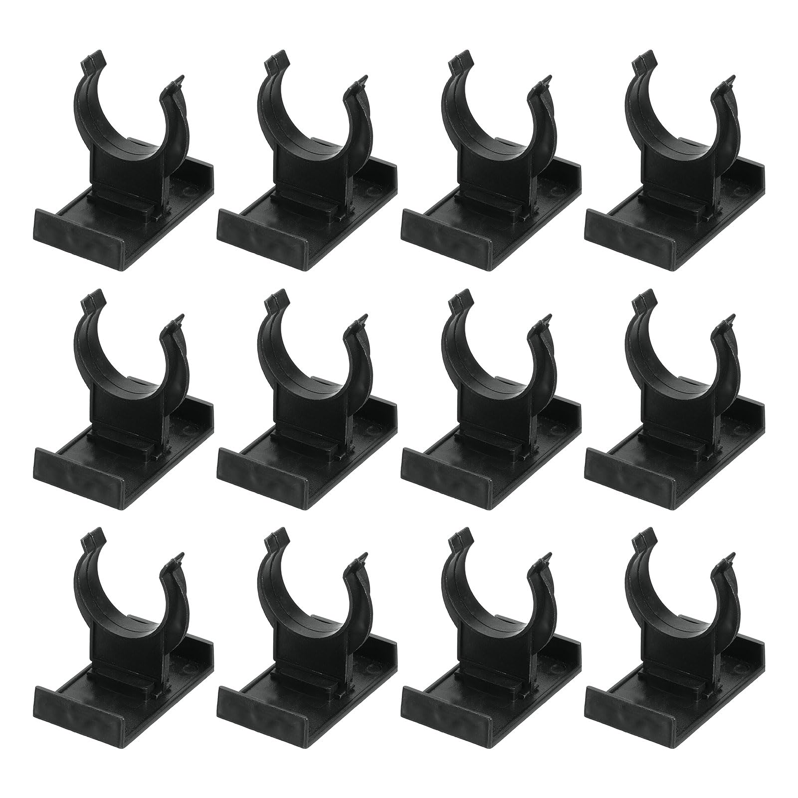 Clips de patas para sofá y zócalo de cocina, conectores de plástico uxcell, 12 piezas