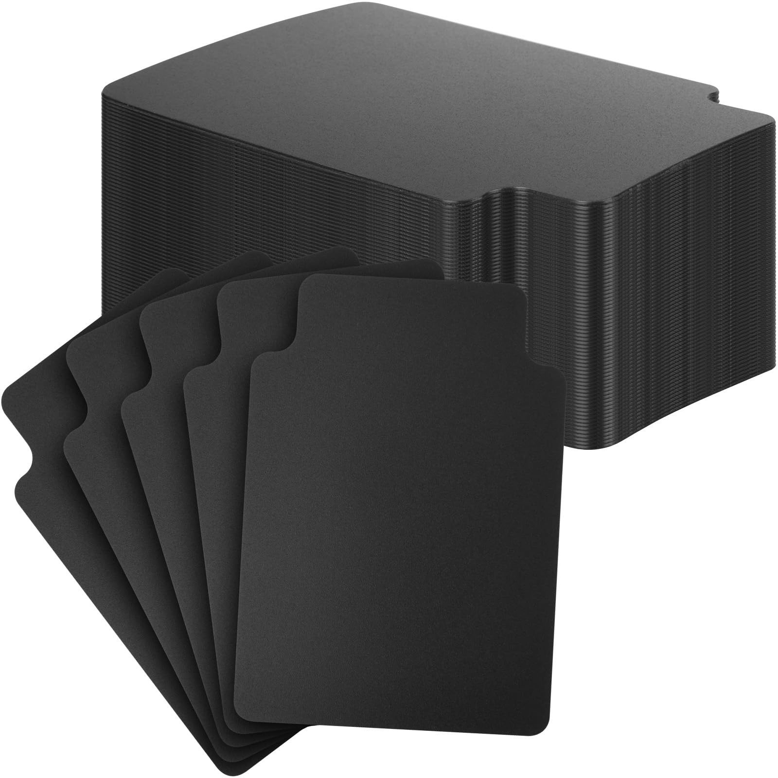 Tall Trading Card Dividers, 0.8MM Thick Card Page Dividers Frosted Card Separator with Tabs Top Loaders Plastic Divider Cards for BCW, Games Sports,