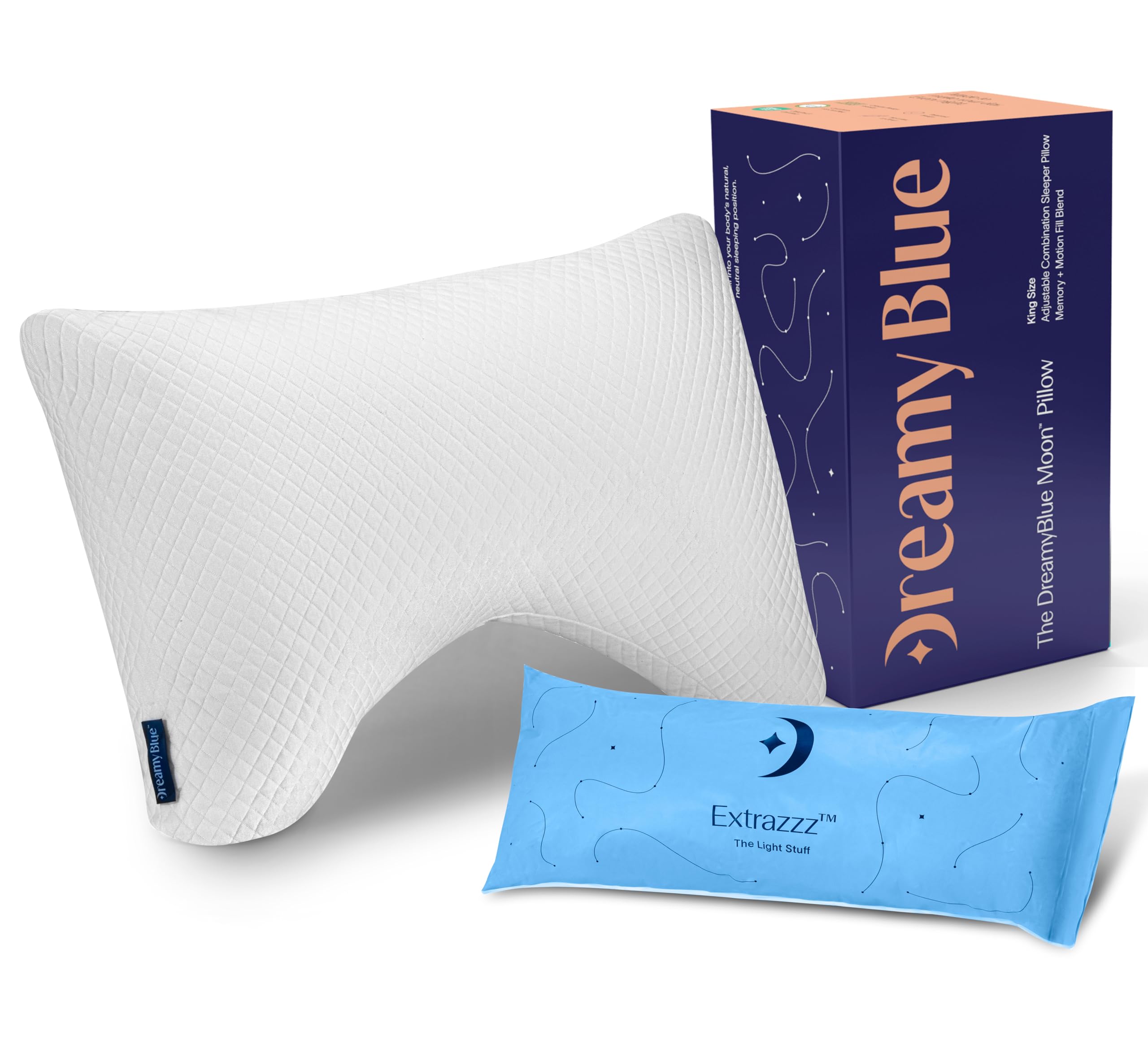 DreamyBlue Moon Pillow