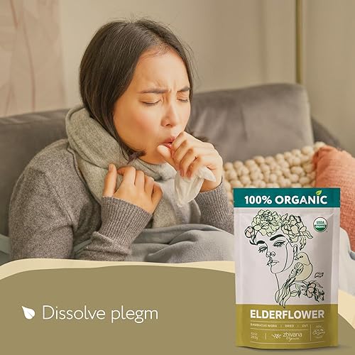 Miniatura 112 de Zhivana Organics - Té orgánico de bayas de espino blanco 16 onzas, para presión arterial alta, apoyo para la salud cardíaca y relajación