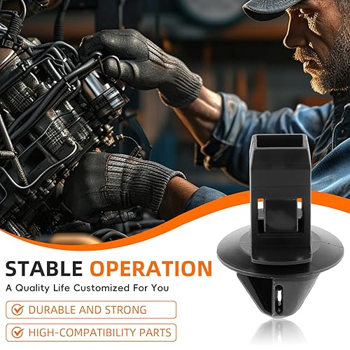 Miniatura 3 de GoaMotors 8 clips de moldeo de rejilla 68213168AA para Ram 2013-2020 1500 2500 3500 4500 5500