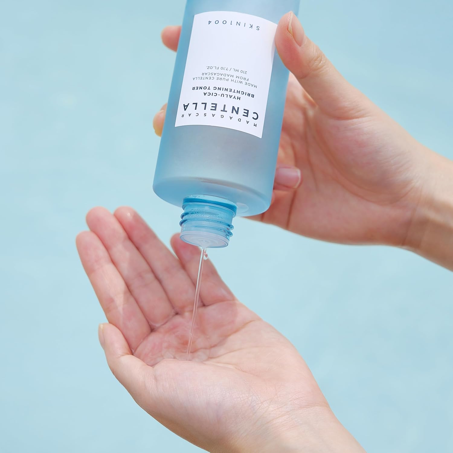 SKIN1004 Hyalu-Cica Balancing Toner, Korean Toner for Deep Hydration with Hyaluronic Acid, Centella Toner for Soothing care, Gentle Exfoliating for Skin Firming, Korean Skin Care, 7.10 fl.oz / 210ml - Image 7