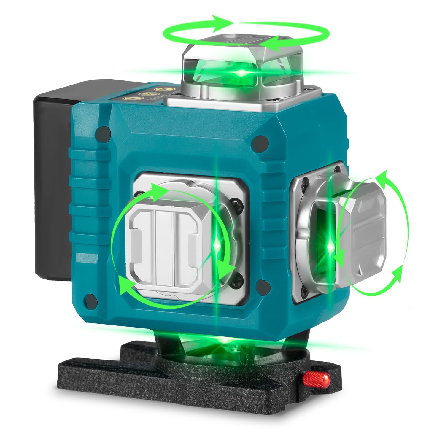 ONEVAN 21V Laser Level Tripod, 4D 16 Green Laser, 360° Self-Leveling Levels