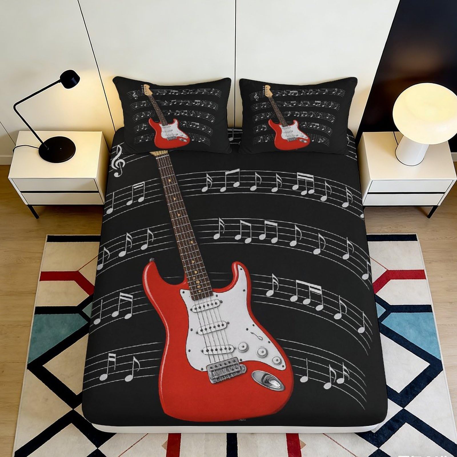3D Printed Purple Marble Fitted Sheet Microfiber Deep Pocket Non-Slip Abstract Artistic Bedding Mattress Fitted Cover Washable 120x200x25cm