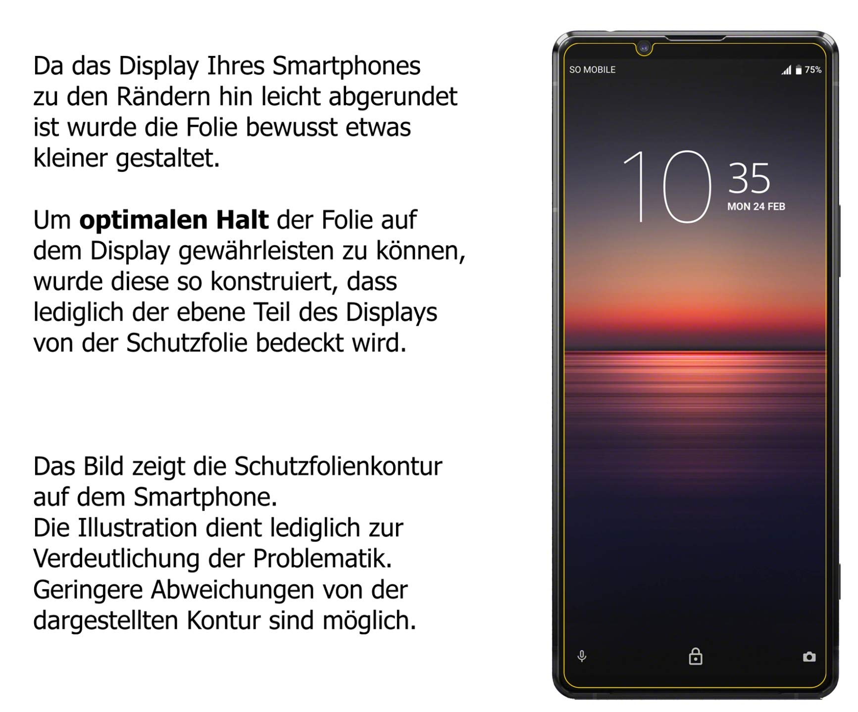 dipos I 2X Pellicola Protettiva Opaco Compatibile con Sony Xperia 5