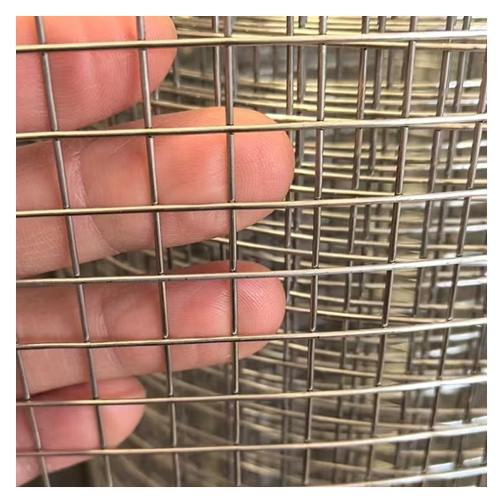 Filet de protection pour escaliers et plantes en maille métallique pour cage de volaille