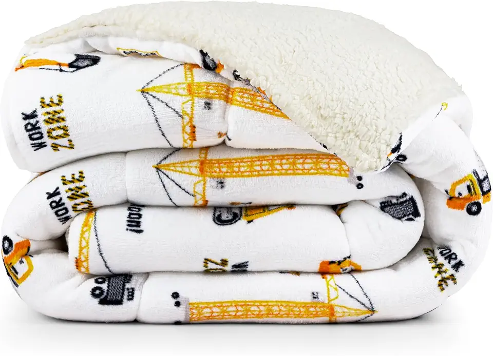 Coberdrom Tutti Kids 01 Peça | Edredom Solteiro Dupla Face Manta Flannel e Sherpa - Infantil Para Meninos (Manny)