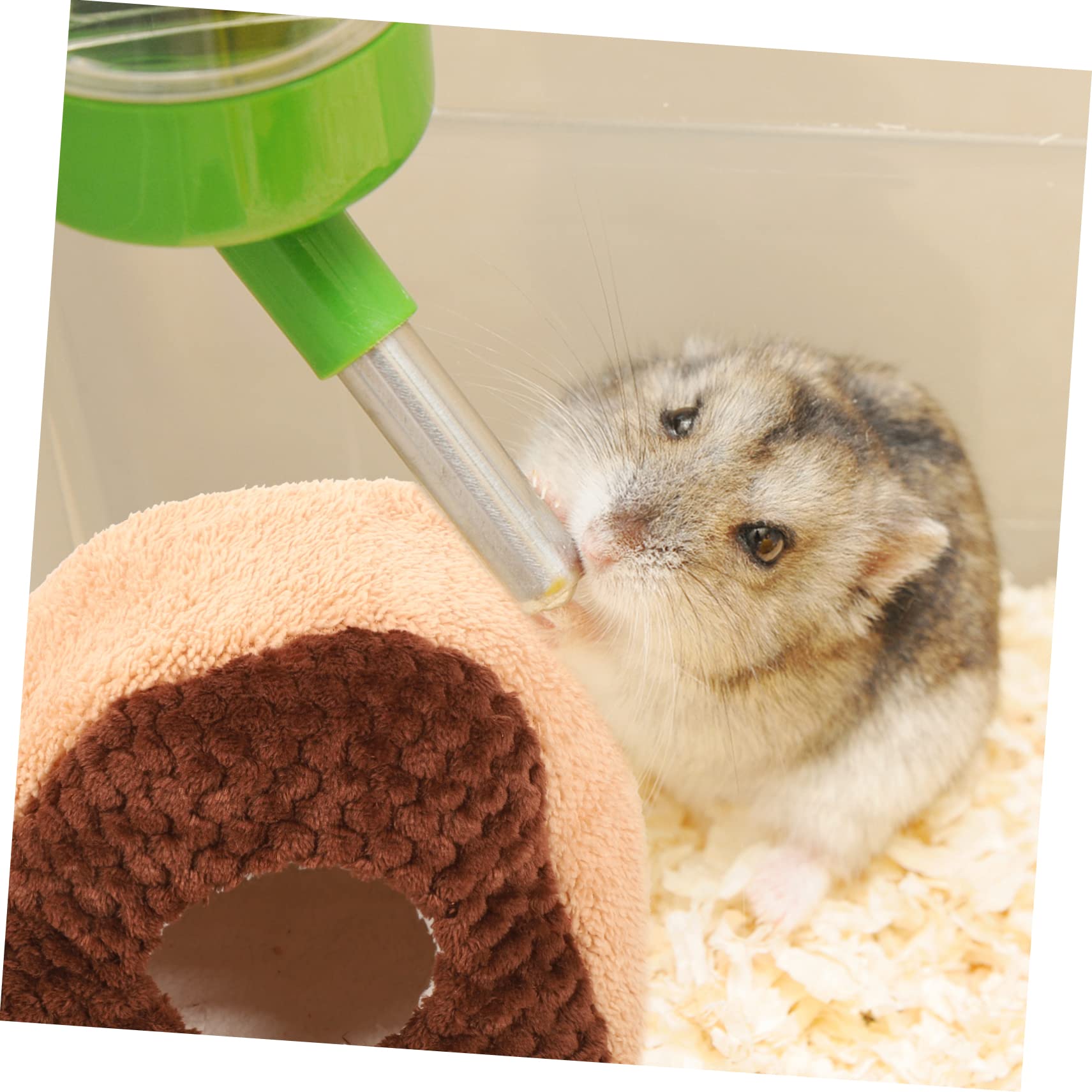 Housoutil 2piezas Hamacó para Hámster y Pequeños Roedores Cama Colgante Térmica para Cobayas y Chinchillas Fácil De Instalar y Cómoda