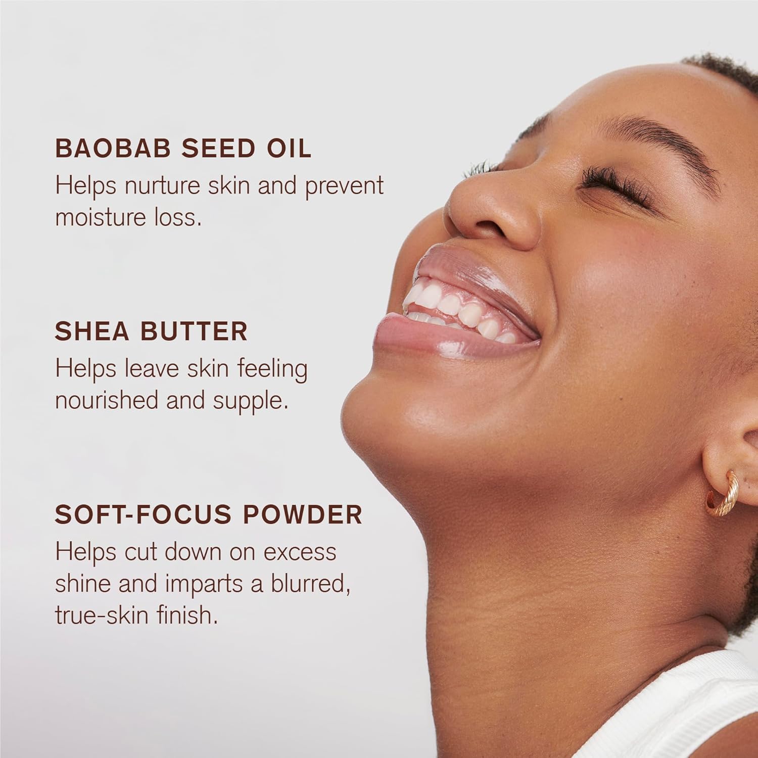 Ami Colé Skin-Enhancing Stick Foundation (120 - rich ebony with red tones), 0.20 oz