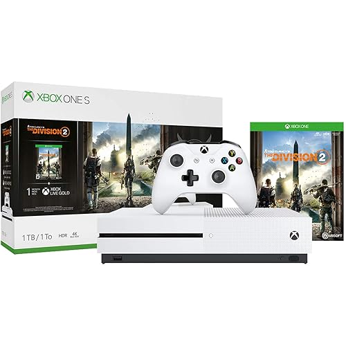 Xbox One S 1TB Console - Tom Clancy's The Division 2 Bundle (Discontinued)