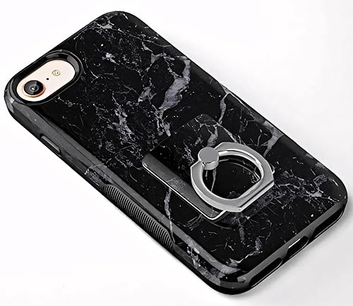 Miniatura 4 de Casely Anillo para teléfono  Anillo para teléfono con flores de cerezo rojo  Giratorio completo de 360 grados, fuerte adhesivo, quita y reutiliza,