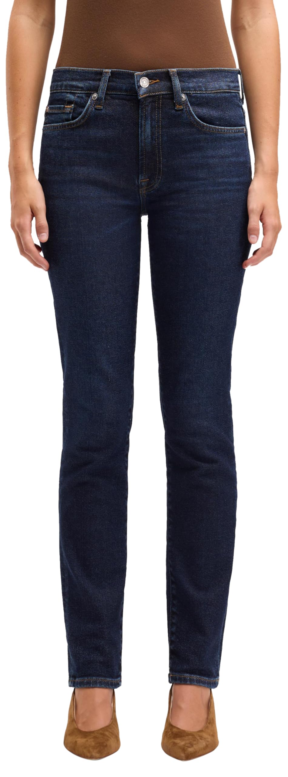 7 For All Mankind Damen Roxanne Bluecrest Jeans