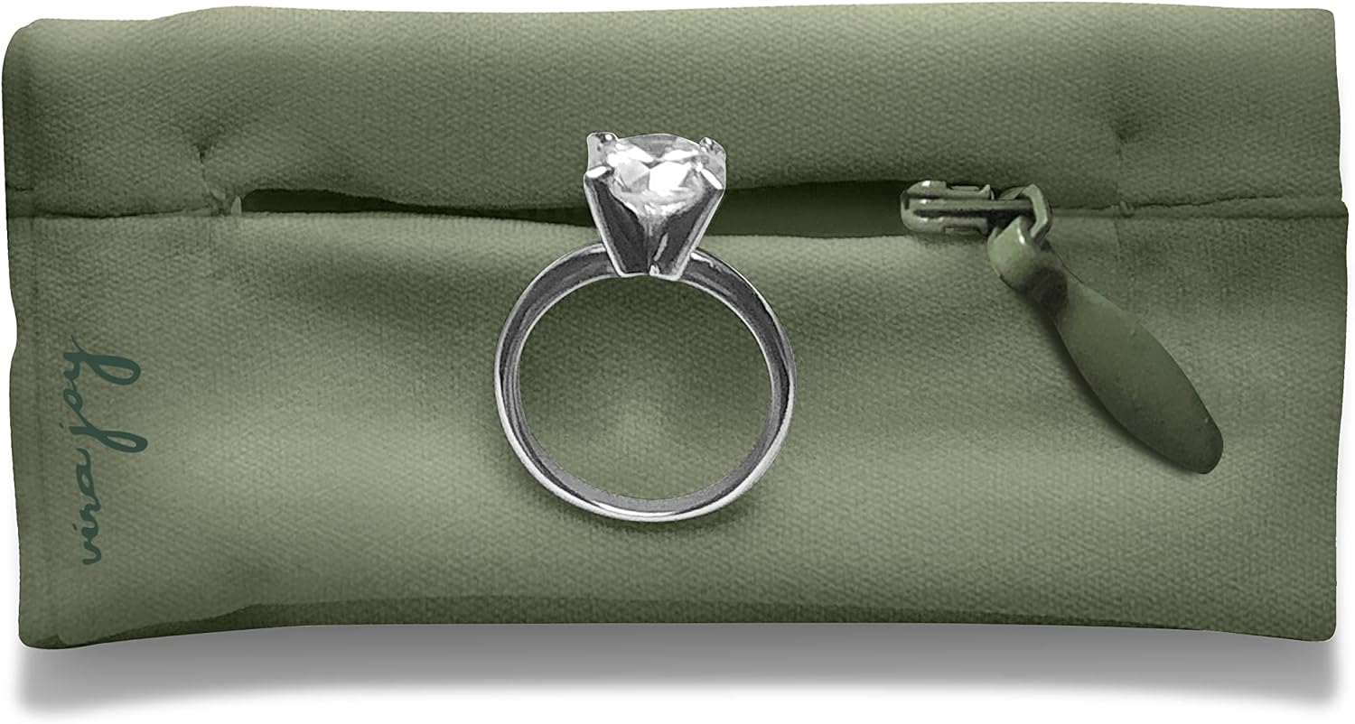 Amazon.com: Wristband Ring Holder | Engagement & Wedding Ring Protector ...