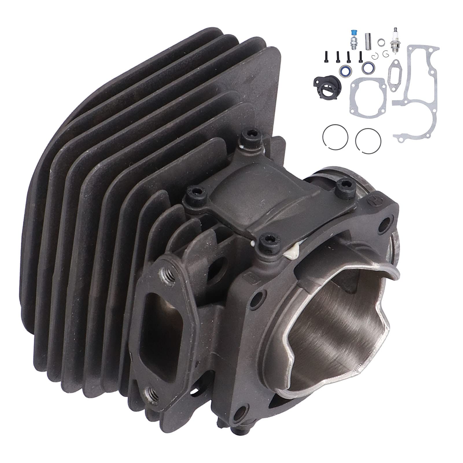 Hyuduo Kit Pistone Cilindro, Guarnizione in Linea a Catena Ricambio Set Ricambio per Motosega 372xp X Torq 365 X-Torq Parte 575255702,Motosega