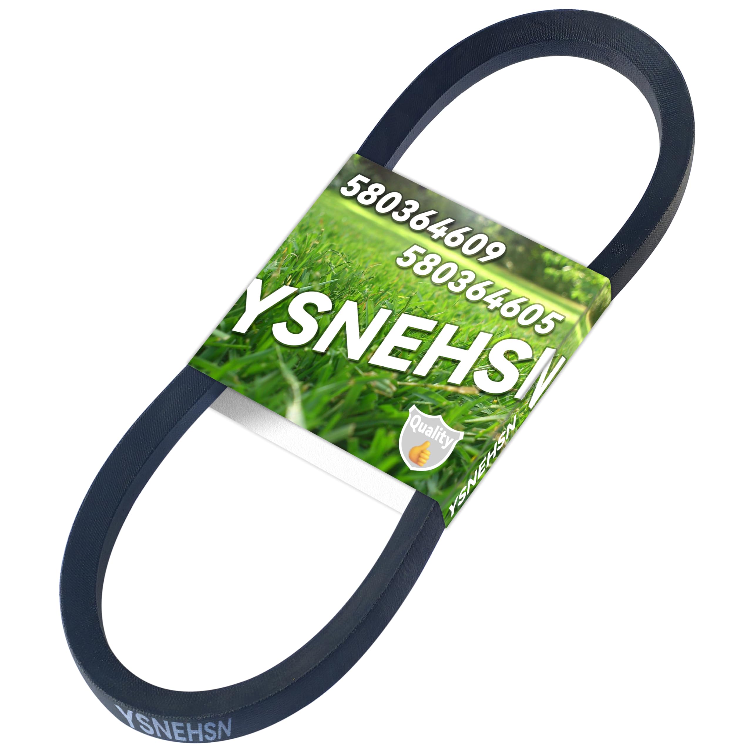 580364609 Lawn Mower Drive Belt Fits for Husqvarna LC221A LC221AH LFC221A L221A L321AHE L321AH Replaces 580364605 Lawn Tractors Belt (3/8" x 63-1/2")